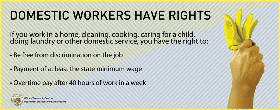 Department Of Labor And Industrial Relations Domestic Workers Rights