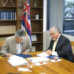 WSD MOU Signing with West Regional Administrator Ruben Rosalez